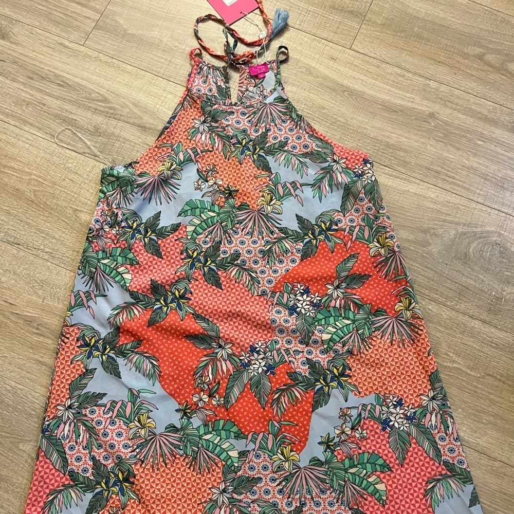 Caroline Hill Island Pink Dress NWT medium
